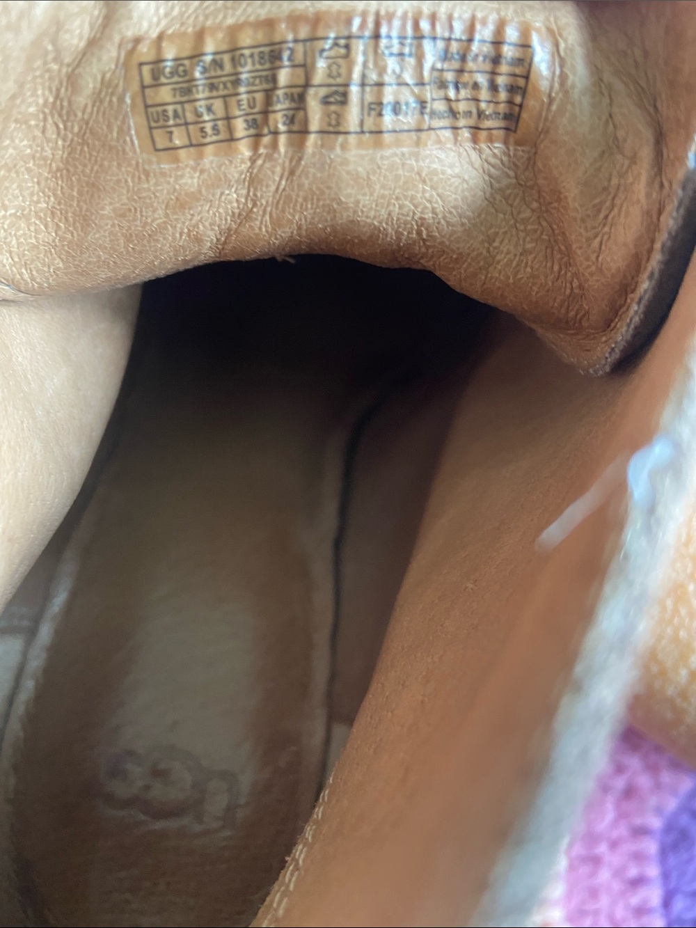 UGG Taupe Suede Tassel Ankle Boots - Picture 12 of 14